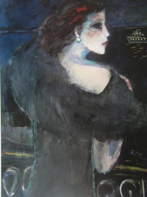 カシニョール（Cassigneul）、夜、希少な画集より、新品高級額・額装付