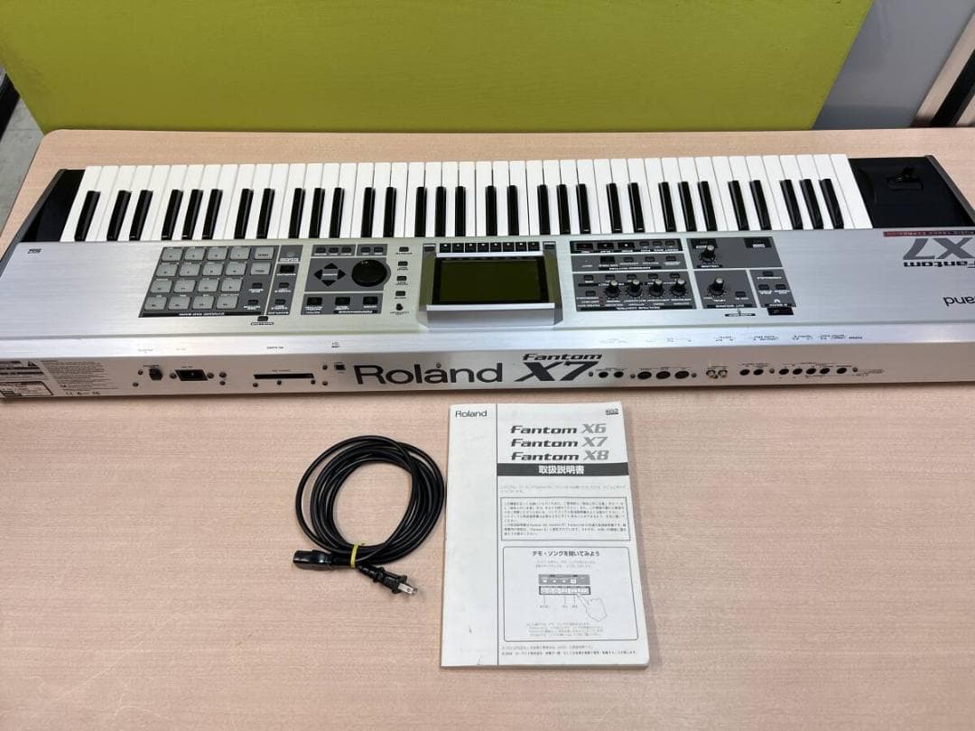 Roland シンセサイザー Fantom X7 メモリ音源ボード全スロット増設