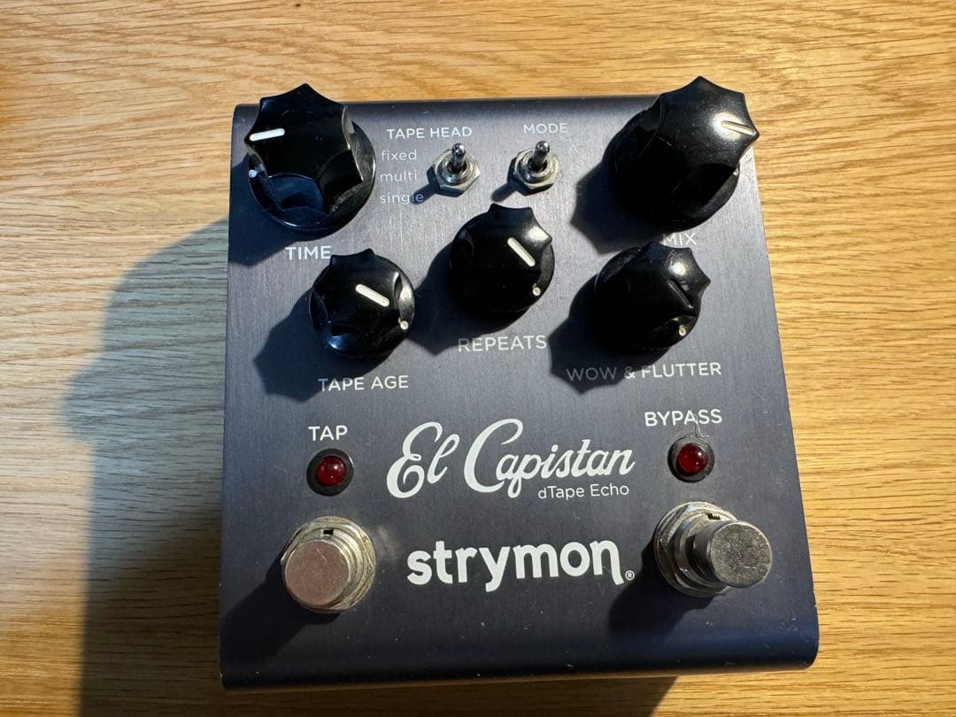 Strymon el capistan テープエコー