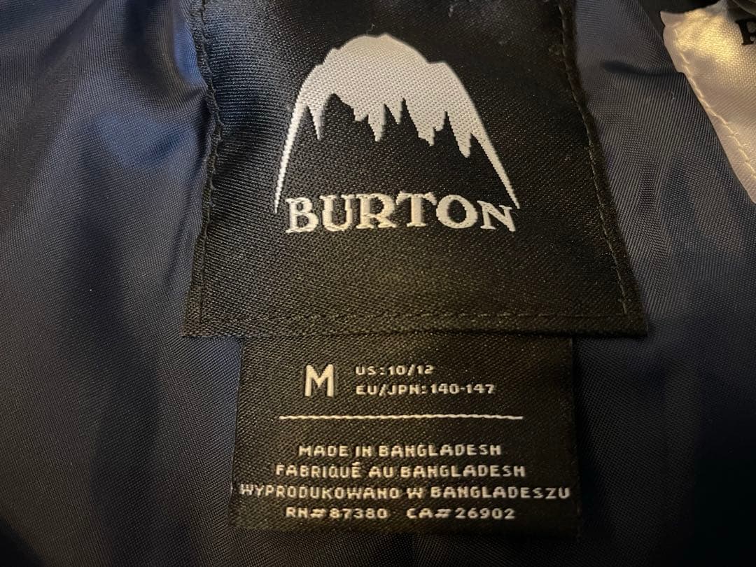 Burton キッズ　ジャケット、パンツ上下セット