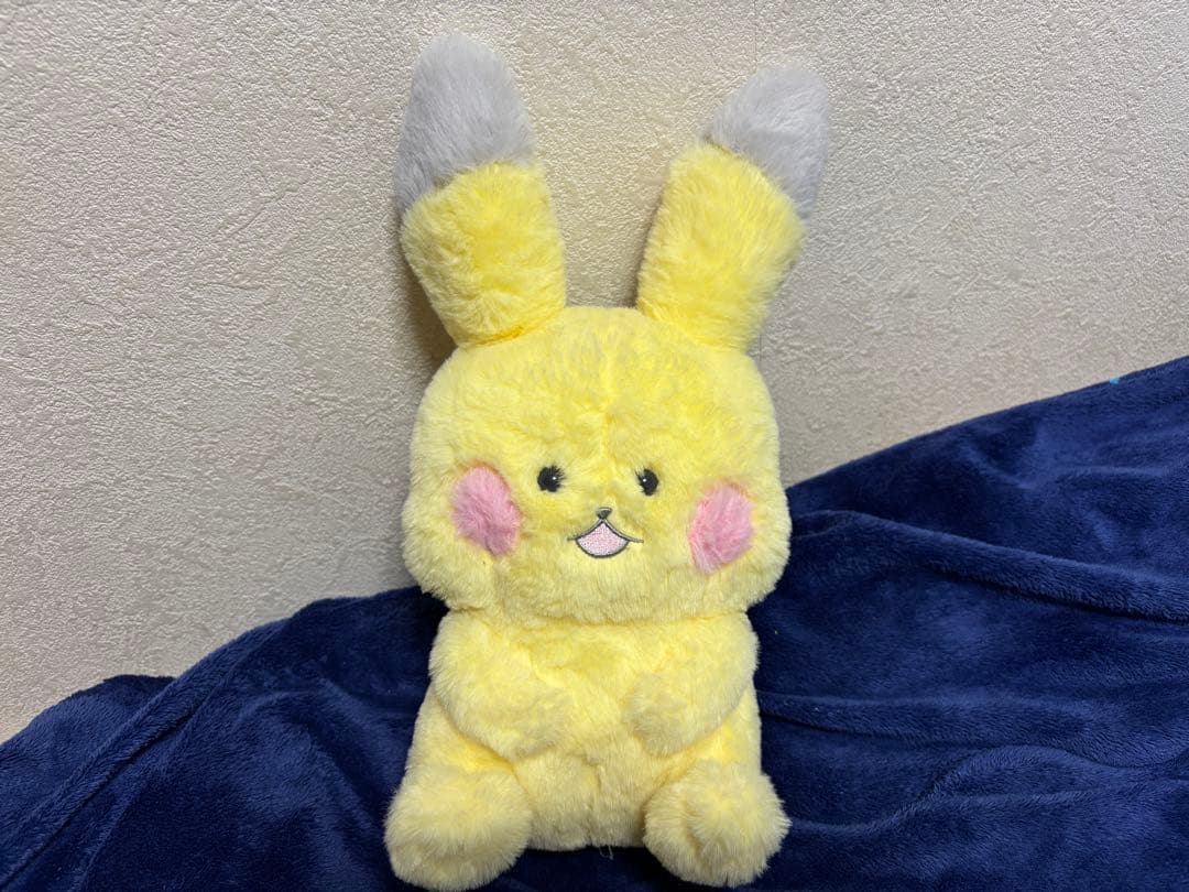 ポケモン レポートかいてね ピカチュウ カビゴン ぬいぐるみ ティッシュカバー