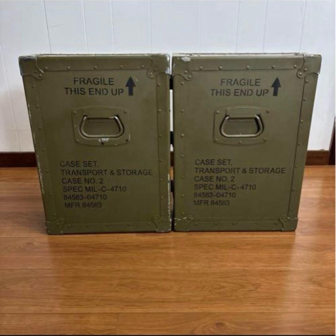 米軍実物　CASE SET TRANSPORT&STORAGE ミリタリーケース