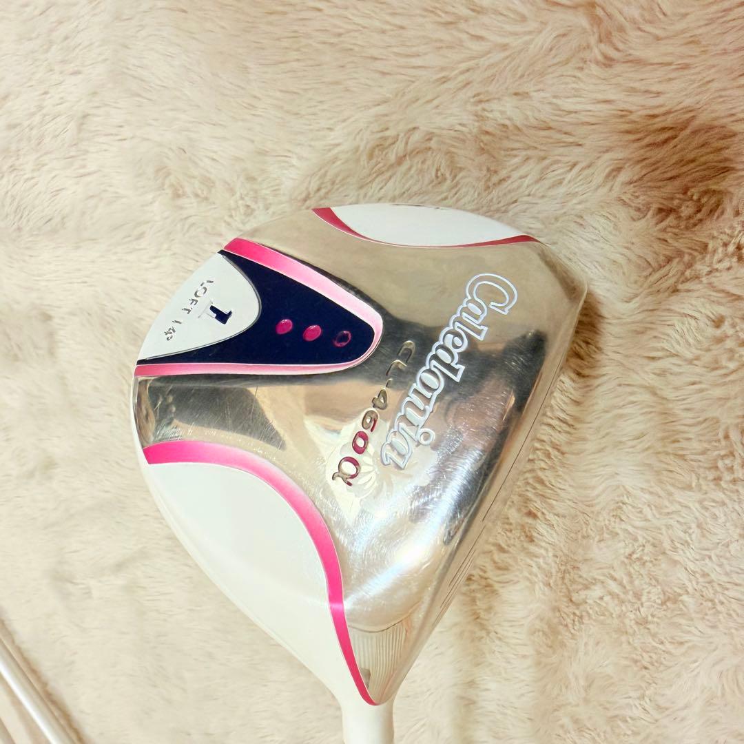 カレドニア レディースゴルフクラブセット CL-460α バッグ付き 7本