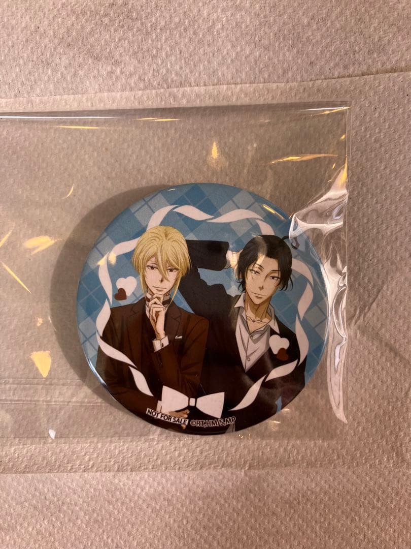 憂国のモリアーティ　ホワイトデー特典　缶バッジ　激レア　廃盤　絶版品　1点