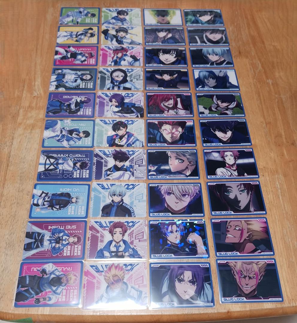 ブルーロック 全40種 ピクチャーム クリアカード コンプリートセット 新品
