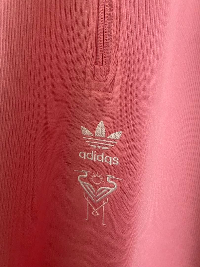 adidasインテル・マイアミCF ハーフジップ クルーネックスウェット 3XL