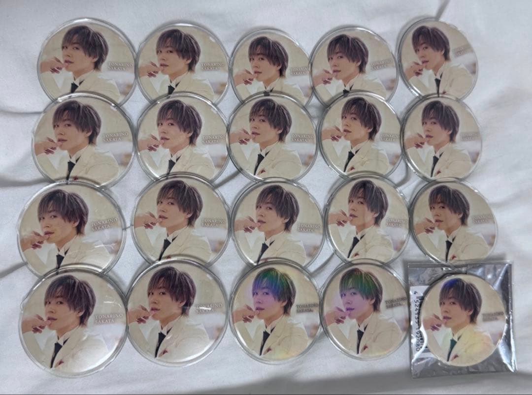 あほの坂田 となりの坂田 wedding 実写 缶バッジ