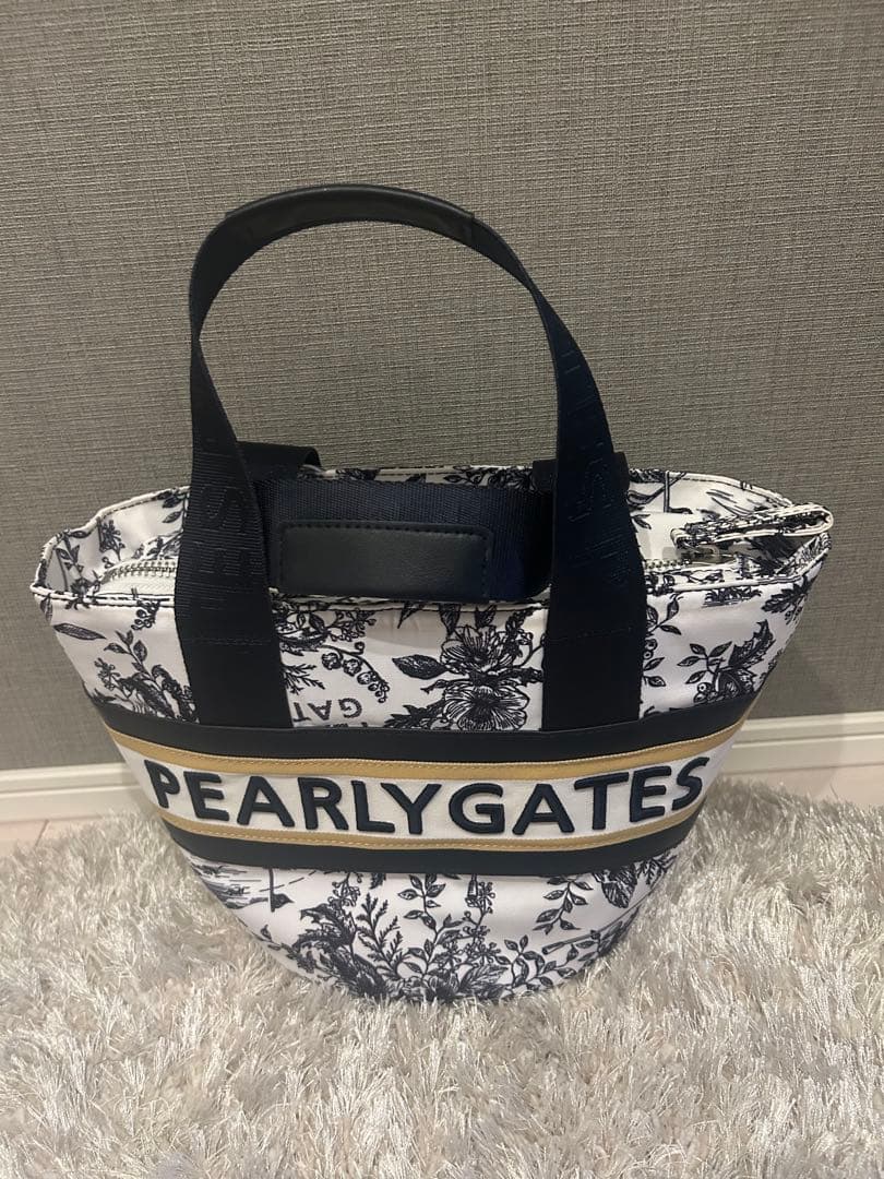 PEARLY GATES 花柄ゴルフバッグ　ディオール柄　カートバッグ