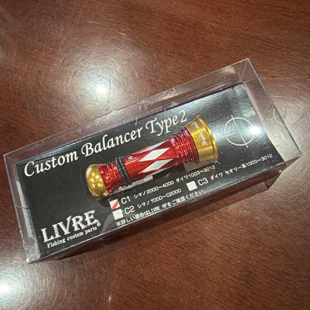 スクイッドマニア　カスタムバランサー　リールスタンド　オレンジゴールド