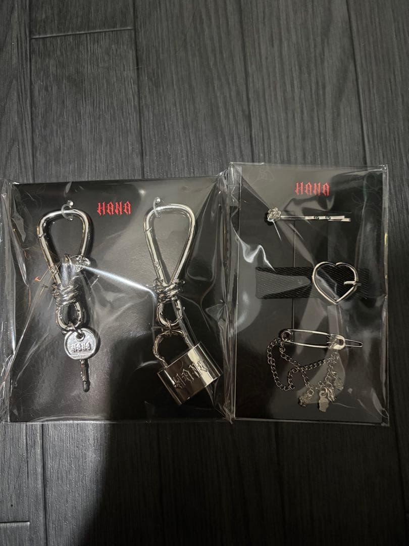 HANA カラビナ・ヘアピン　セット
