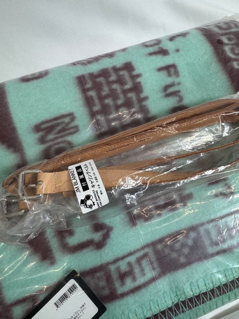 アウトドア寝具 JM BLANKET - LIGHT BLUE x PURPLE