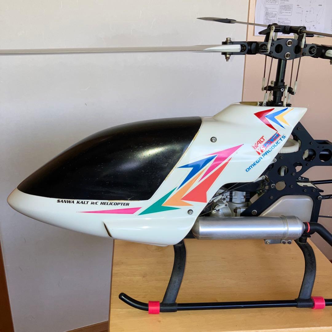 三和カルト SANWA KALT OMEGA-PRO ラジコンヘリ　追加予備品有