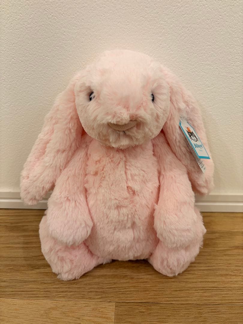 【新品未使用】  ジェリーキャット うさぎ M ピンク 人形
