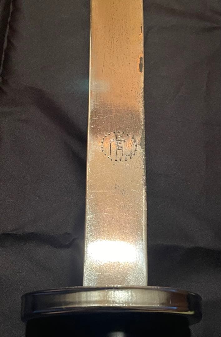 中国武術 競技用響刀 鞘無 軟鉄製 音鳴 カンフー 少林寺 長拳用 刀身約71㎝