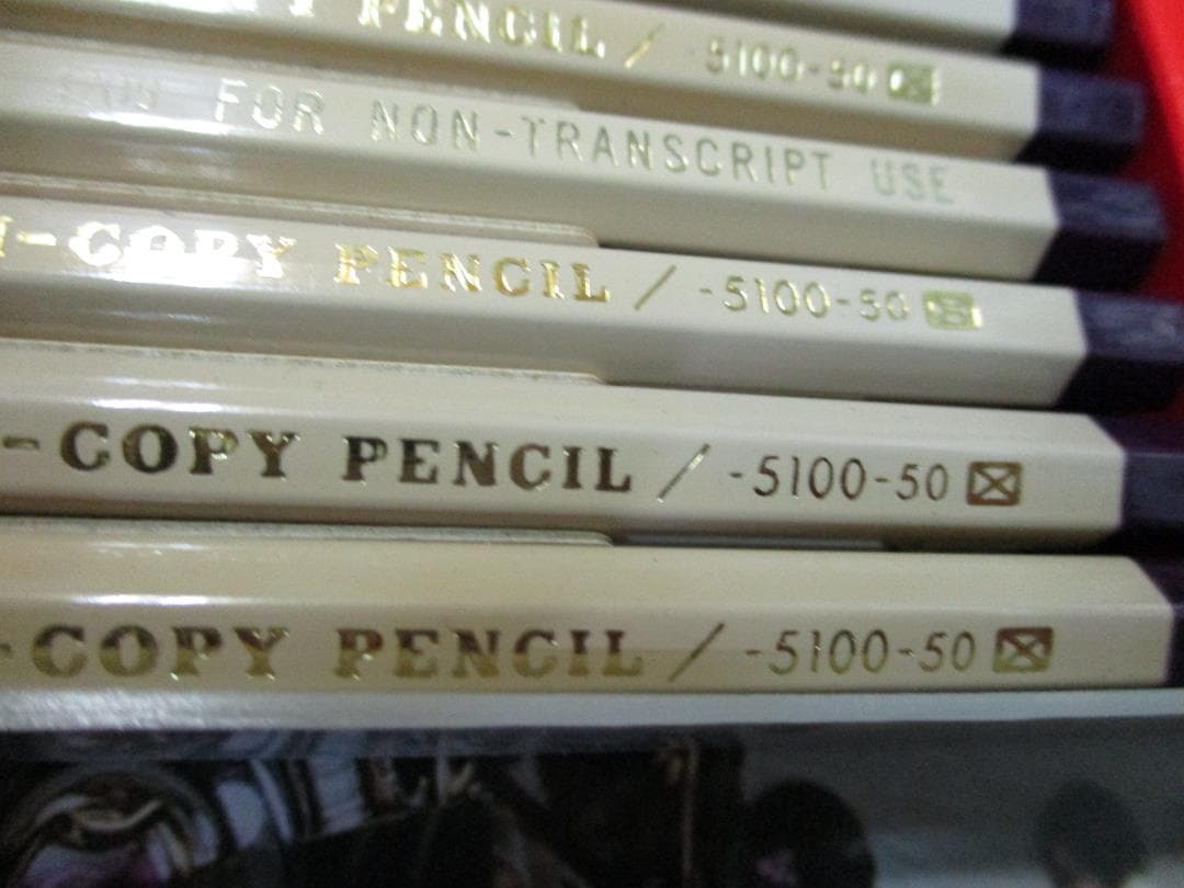 激レア・デッドストック！幻の鉛筆　コピーしても写らないNON-COPY