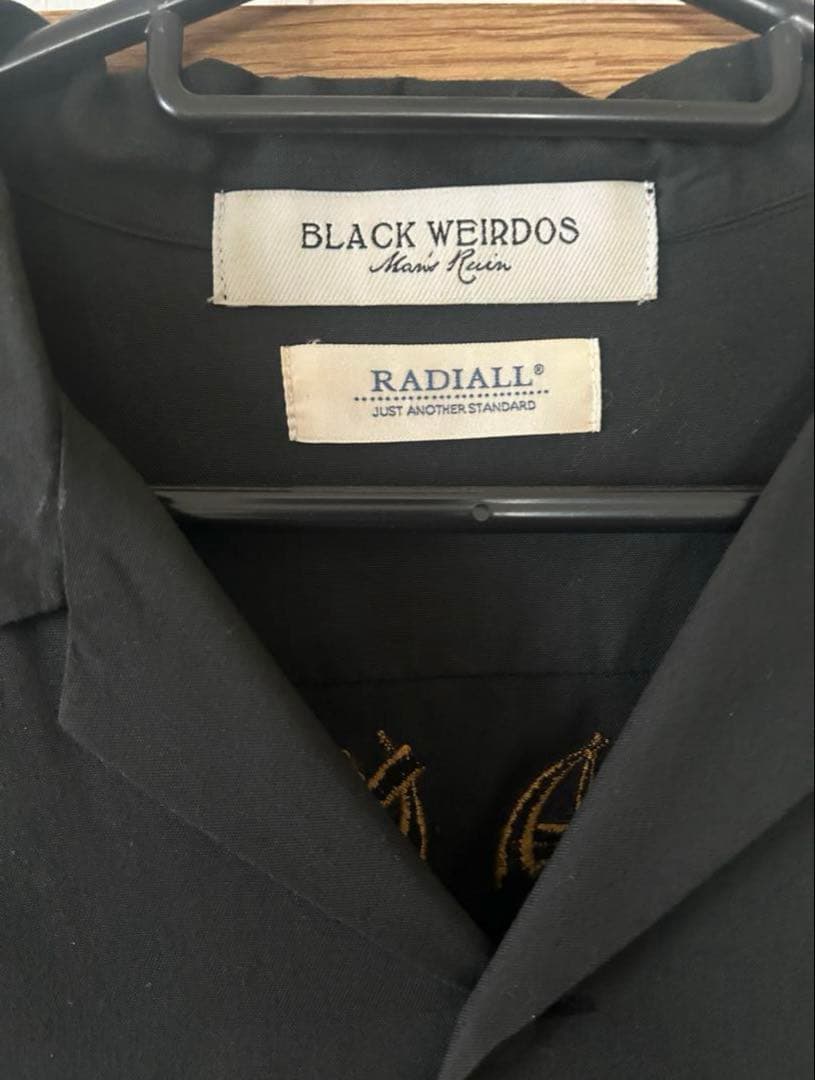 RADIALL× BLACKWEIRDOS オープンカラー