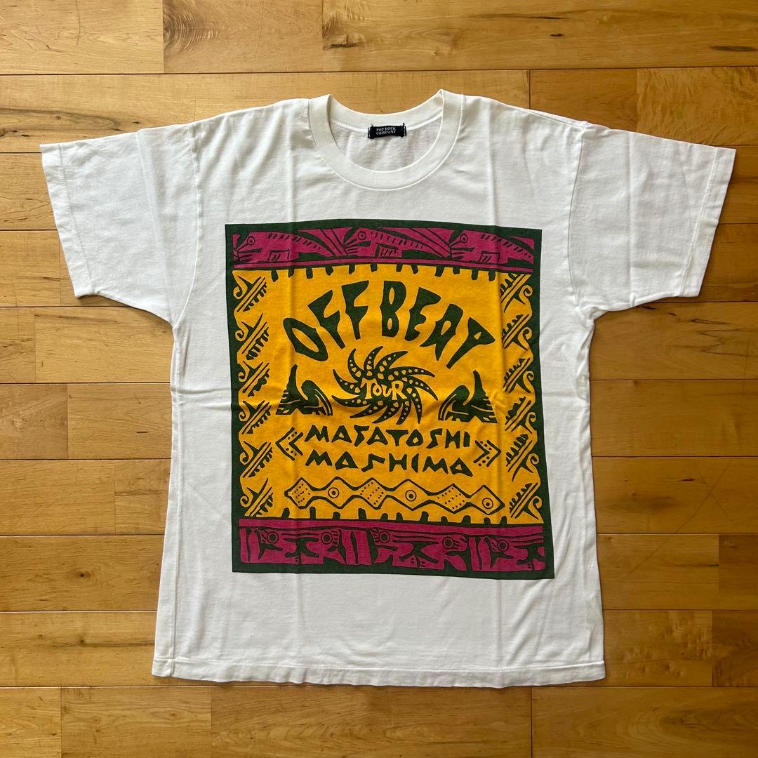 ☆超希少☆ビンテージ　真島昌利　マーシー　ソロツアー　Tシャツ　ブルーハーツ