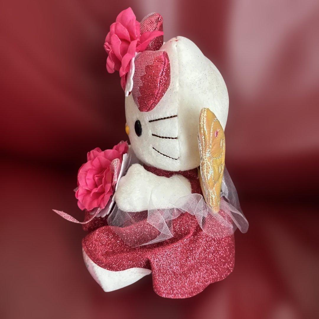 NTT限定非売品・ハローキティ ・ドレスアップした可愛いキティーぬいぐるみ