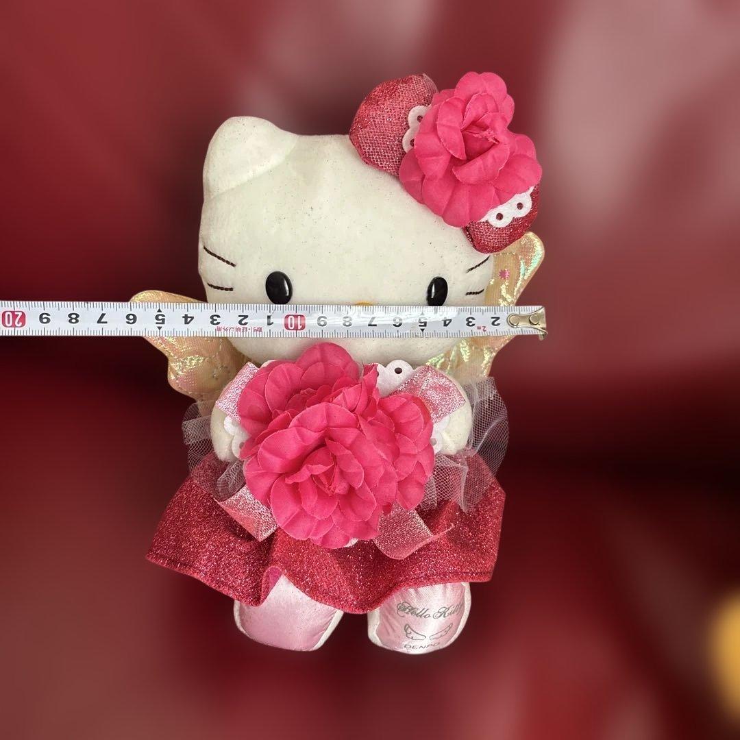 NTT限定非売品・ハローキティ ・ドレスアップした可愛いキティーぬいぐるみ