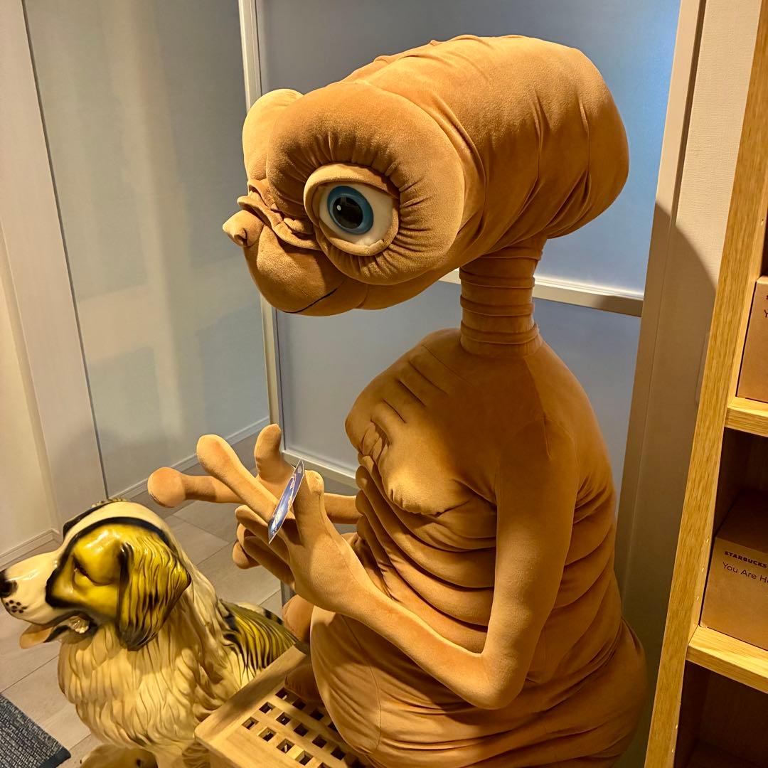 希少 デッドストック 特大 ジャンボ ET トイザらス限定 110cm タグ付き