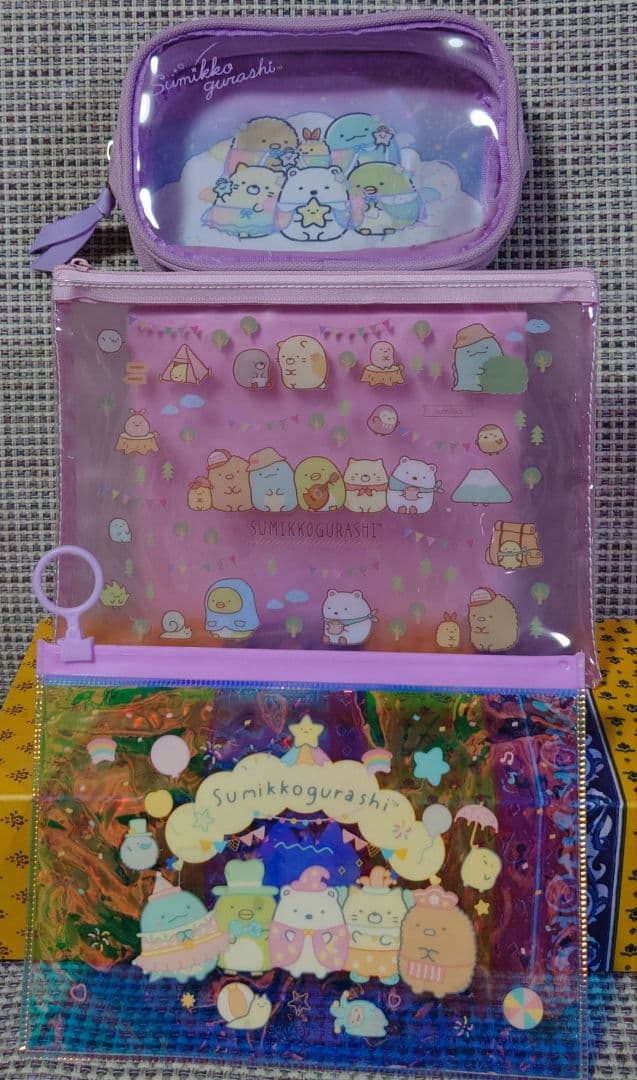 すみっコぐらし　セット　タオル　キーホルダー　チャーム　キーチェーン　ポーチ