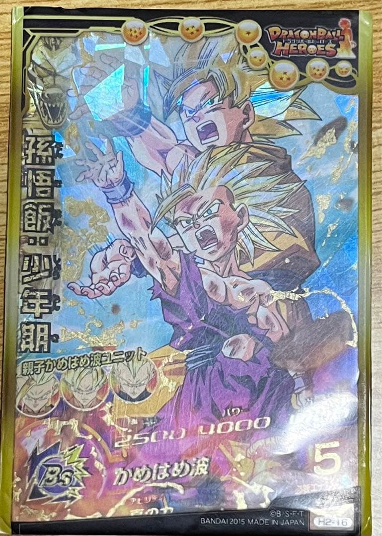 悟飯:少年期（親子かめはめ波）H2-16