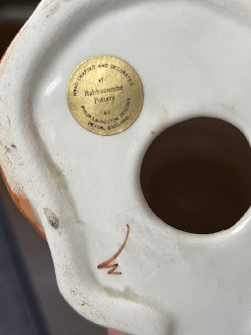 猫の置き物３点セット フィリップ・ローレストン作 英国BABBACOMBE窯