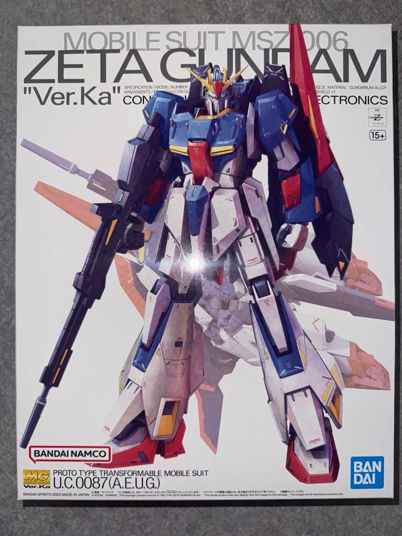 MG 1/100 ゼータガンダム ver.ka
