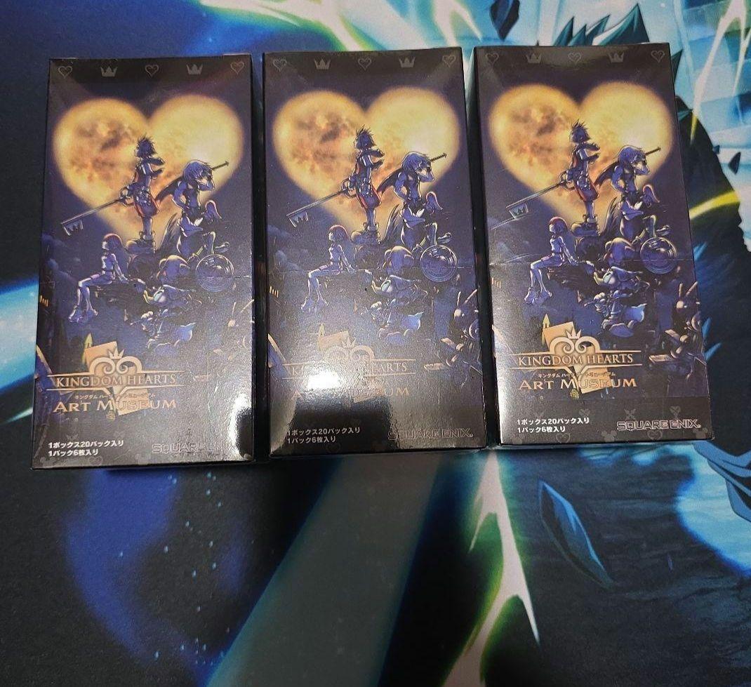 キングダムハーツ アートミュージアム カード 3BOXシュリンク付き