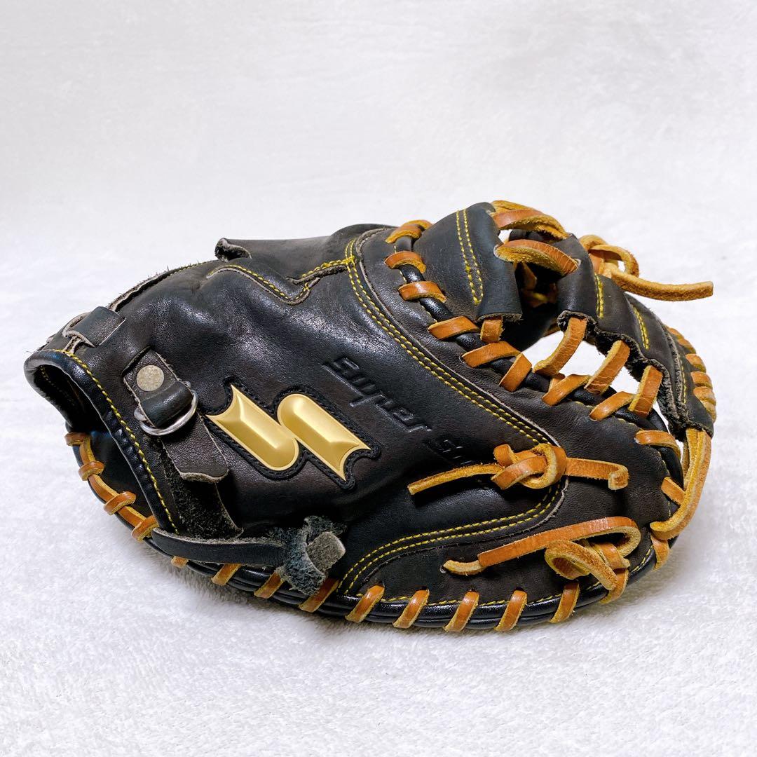SSK　キャッチャーミット　ブラック　黒　スーパーソフト　即戦力　少年軟式用