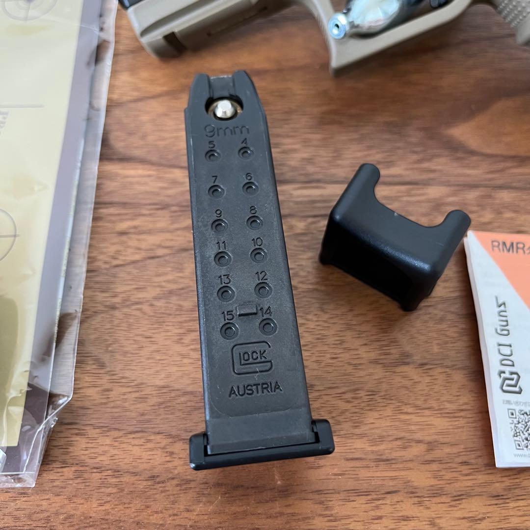 美品 グロック19 gen4 ガスガン RMRサイト付き 東京マルイ