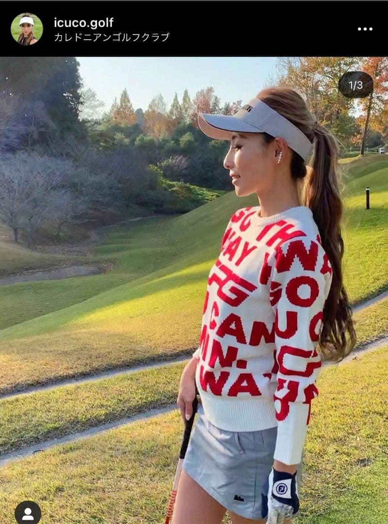 CPGゴルフ　ニット　Mサイズ　レディース