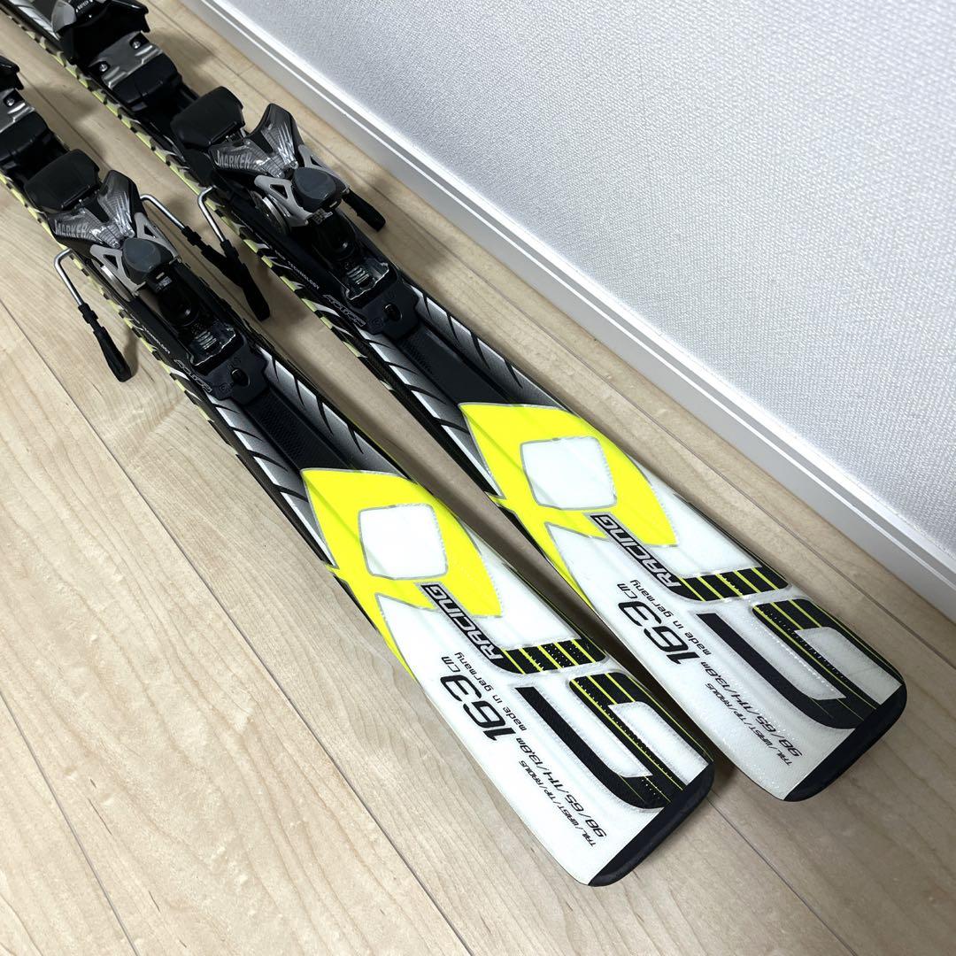 【美品】Volkl Racetiger SC 163cm LEKI 3点セット