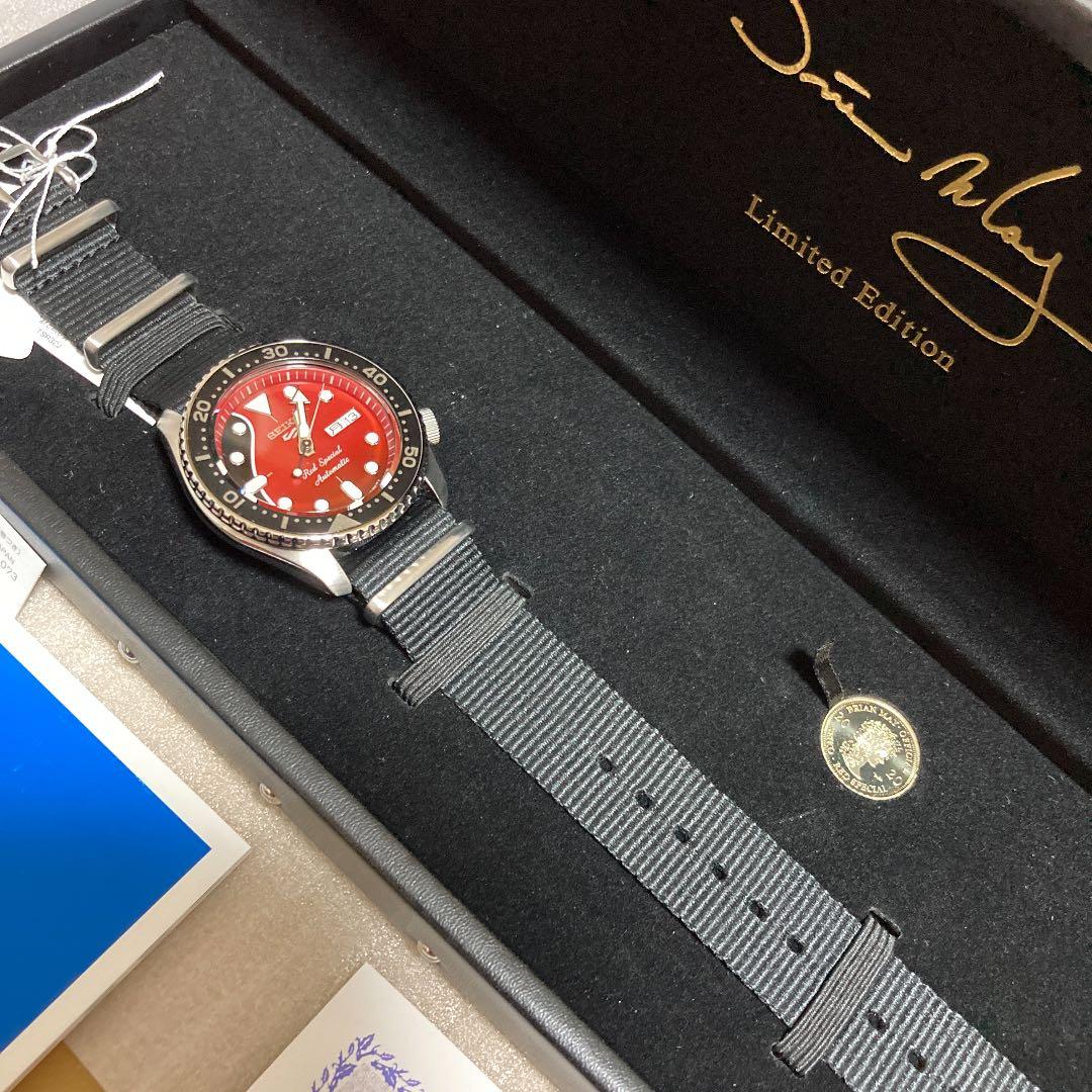 SEIKO 5Sports× ブライアン・メイ　時計　コラボレーション限定モデル
