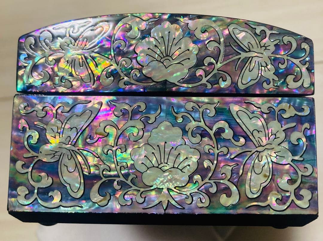 ⭐︎新品⭐︎螺鈿漆器（らでん）ジュエリーボックス　小物入れ