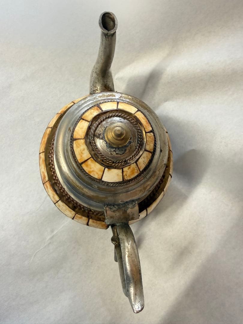 モロッコ ヴィンテージ 手作り ティーポット レア希少