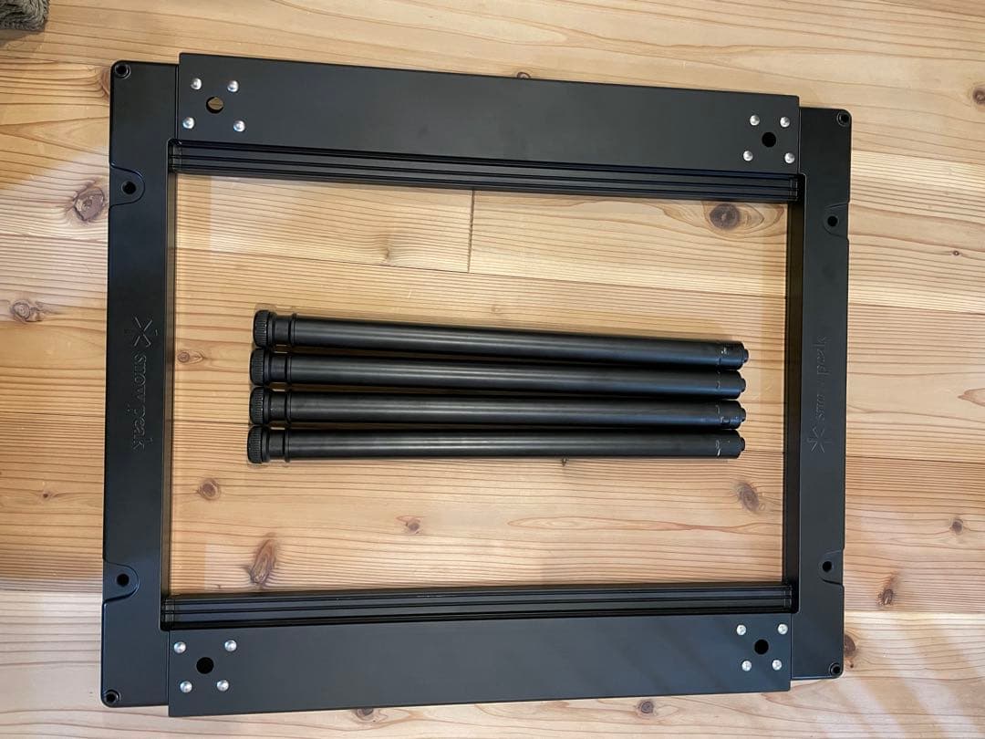 スノーピークIGTショート　ロースタイルセット　ブラック