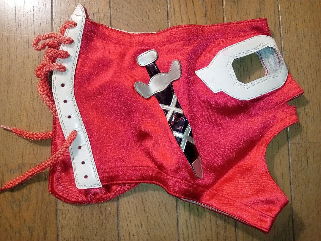 フレッチャ 本人使用済み試合用 プロレスマスク サイン入り