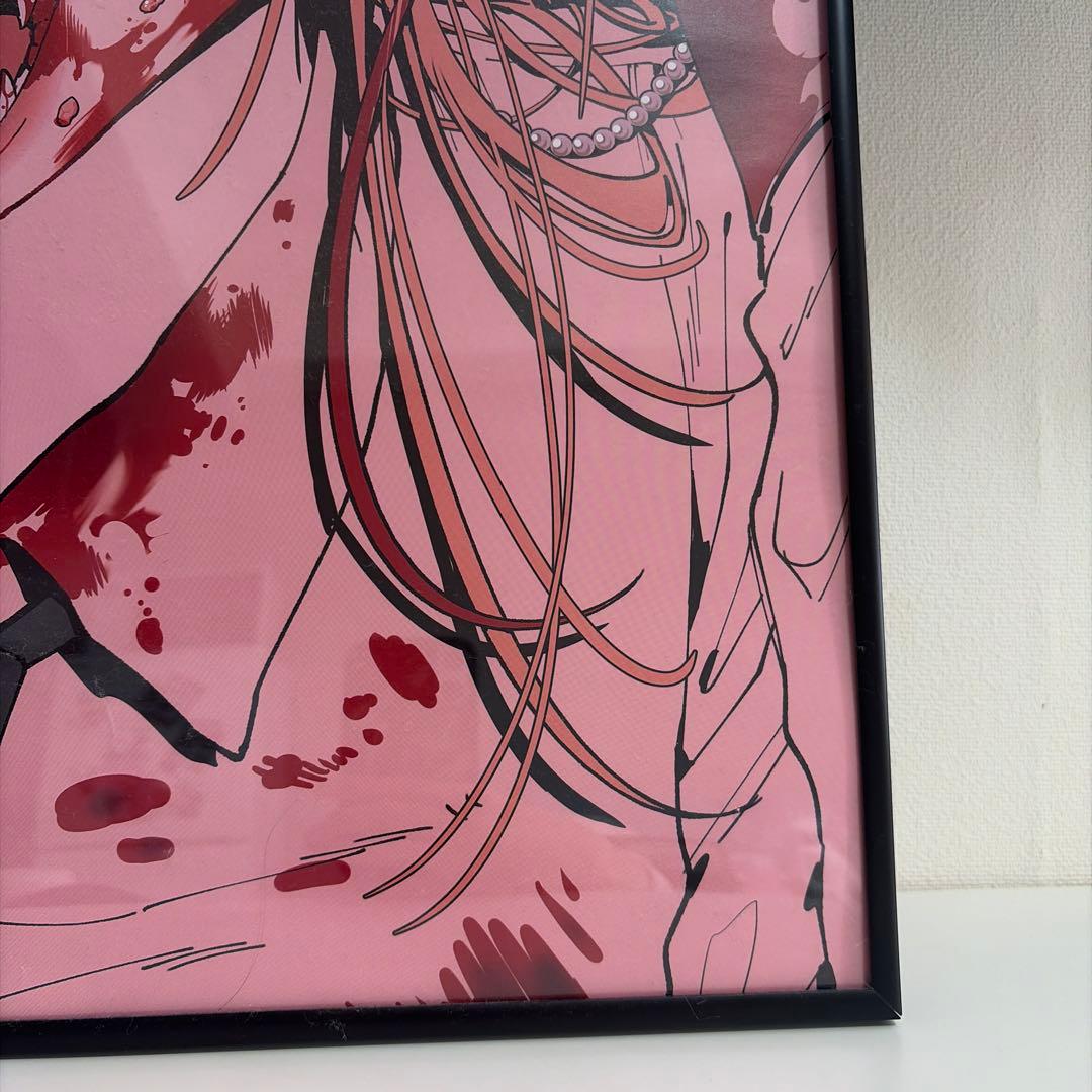 チェンソーマン展　パワー　B2サイズポスター フレーム付き