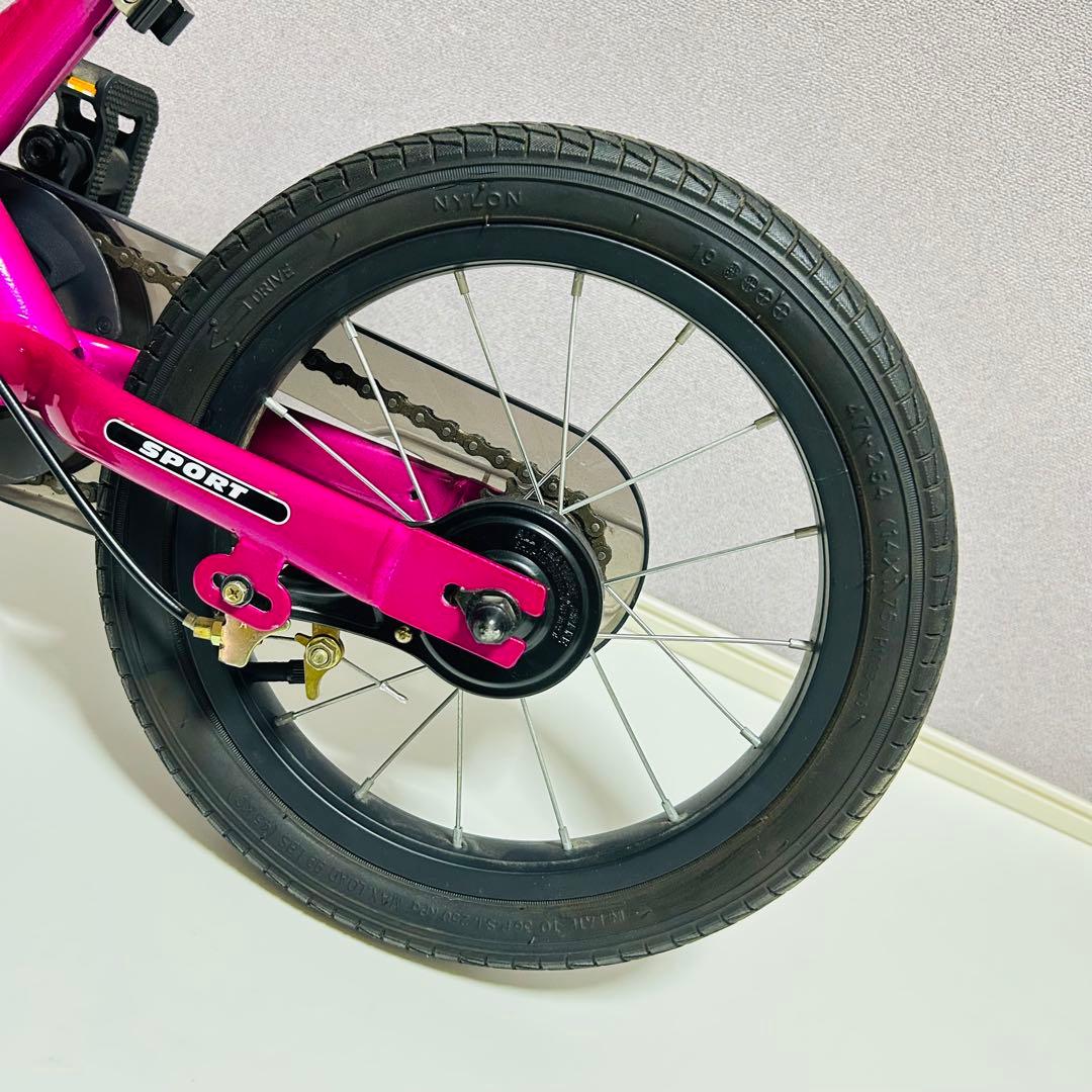 【極美品】STRIDER 14Xストライダー キッズバイク フューシャピンク