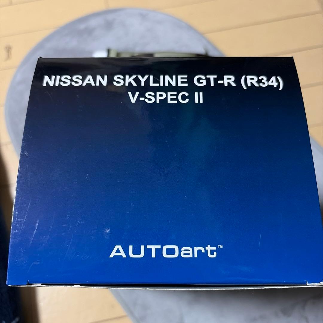 AUTOart 1/18 ニッサン スカイライン GT-R (R34)
