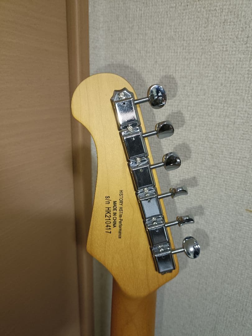 ギター history hst/m-performance steel black