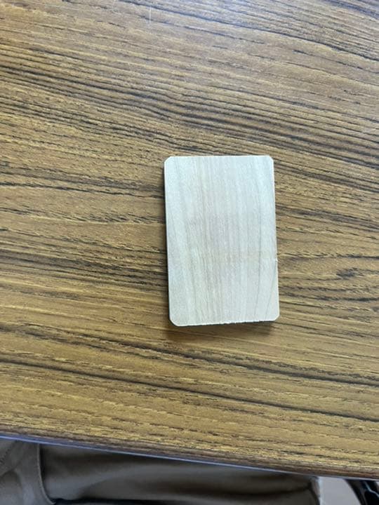 小倉百人一首　貴重品　木製　新品　中村北潮