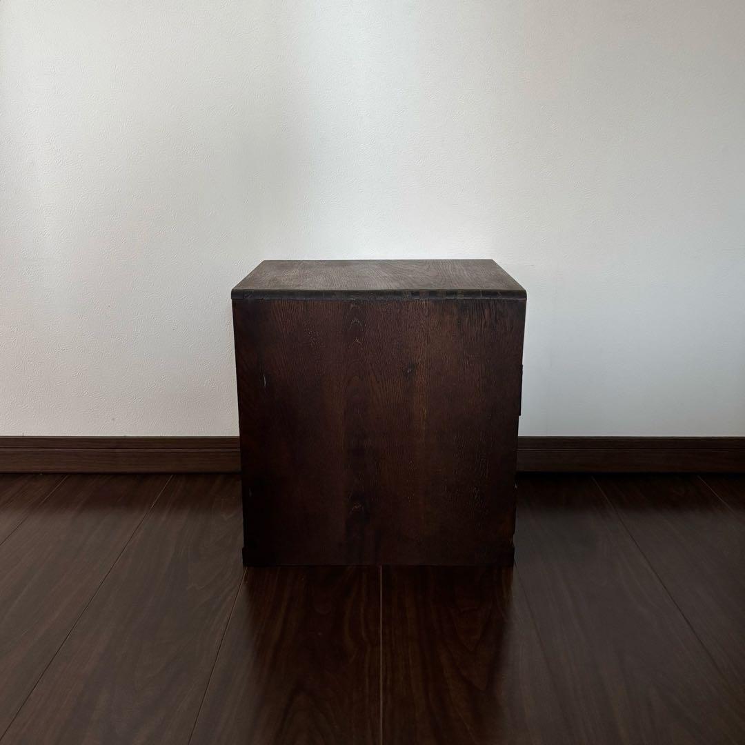 ◻️古道具 ◻️珍しい♡両引き出し四段棚