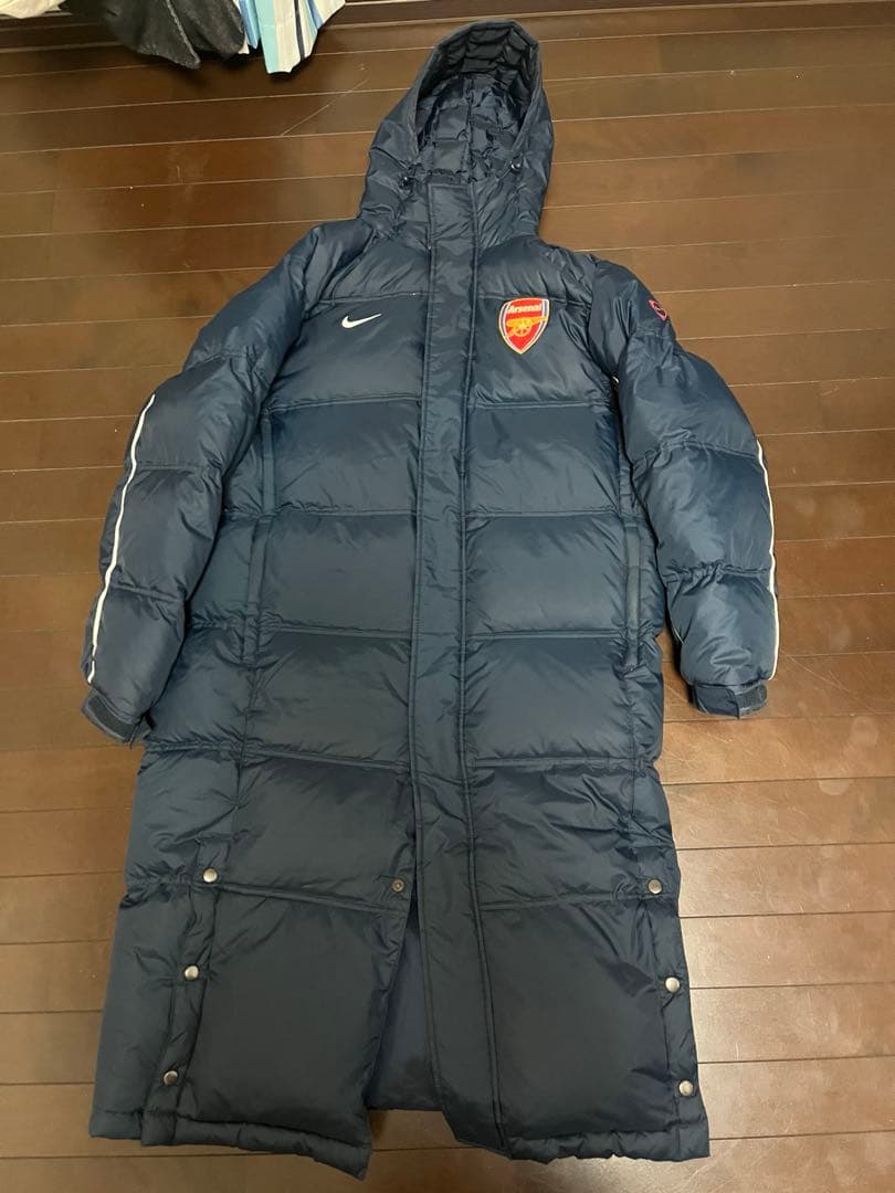 Nike Arsenal ベンチコート ネイビー　90s