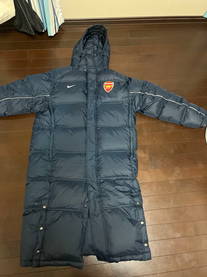 Nike Arsenal ベンチコート ネイビー　90s