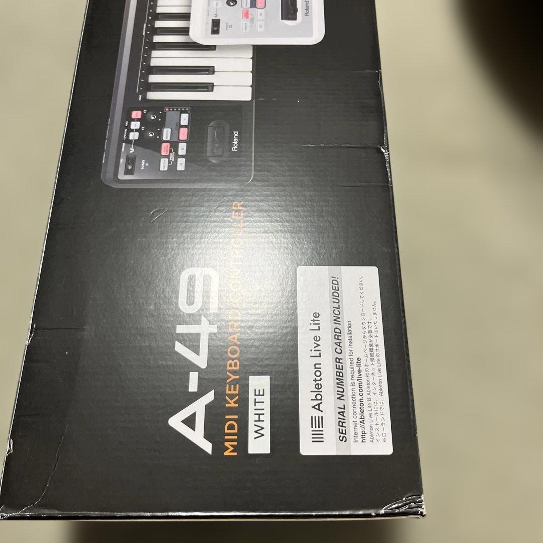 Roland A-49-WH （ホワイト） MIDIキーボード・コントーラー