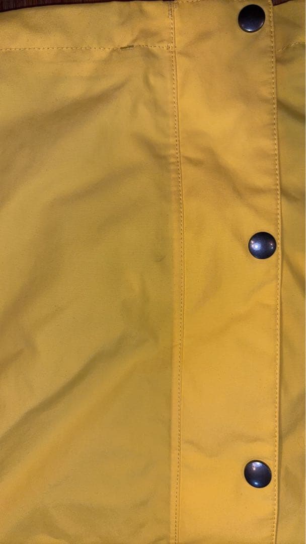 【新品・未使用/アウトレット品】 イエロー✖️ブラック フード付きジャケット　M