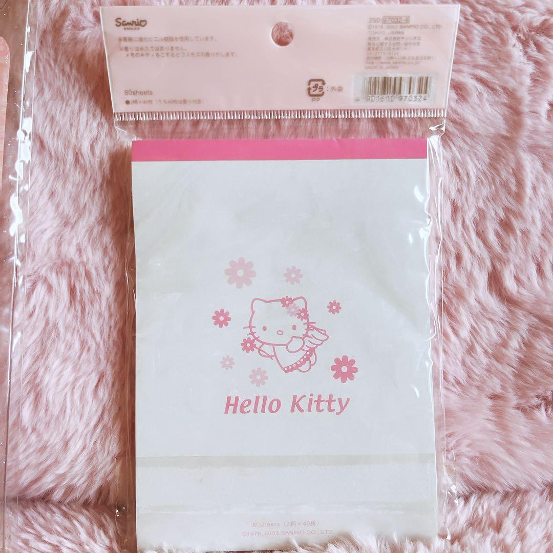 希少レア　ハローキティ　ダニエル　エンジェル　レターセット　メモ　2002