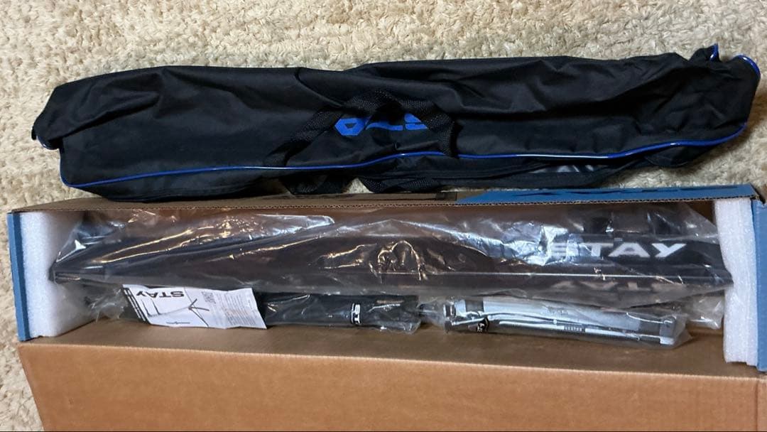 (未使用)STAYキーボードスタンドSlim1100/02湾曲型アームブラック